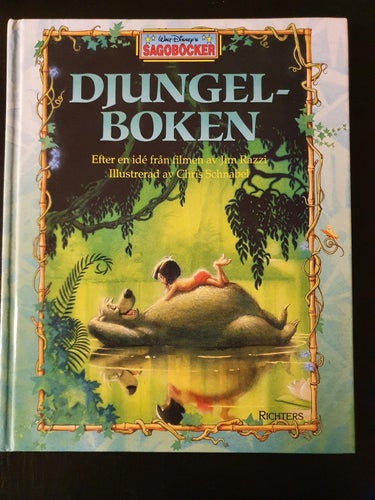 Walt disney Sagoböcker Djungel-Boken