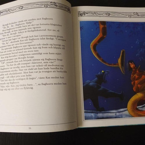 Walt disney Sagoböcker Djungel-Boken