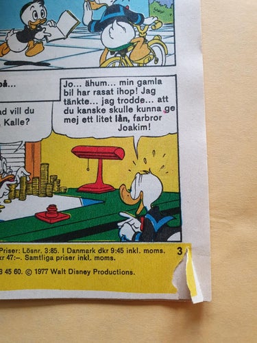 Kalle Anka & Co nr 43 från 1977