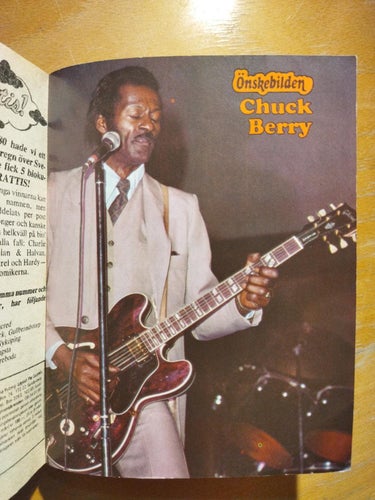 Starlet 1980 nr 21 idol Cher, Chuck Berry. Lässkick