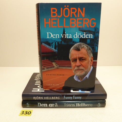Björn Hellberg x3 Bokpaket med hårdpärm - Titlar i beskrivning