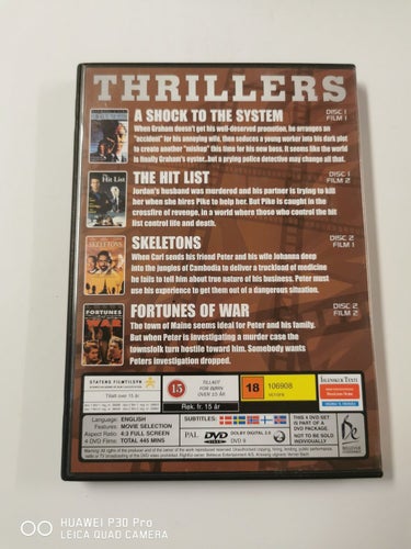 Thrillers - 4 Great Movies on 2 DVDs