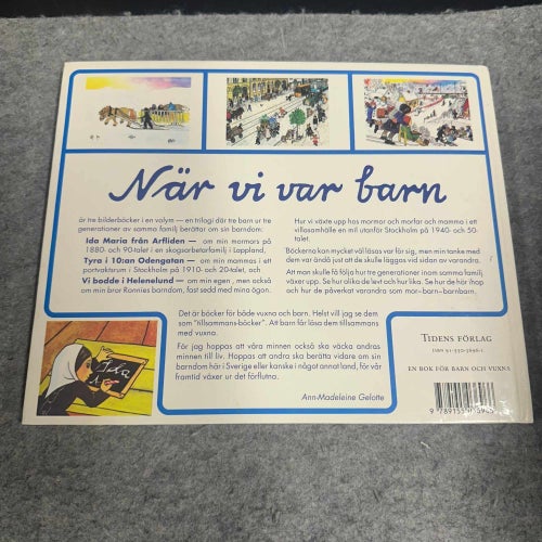 Ann Madeleine Gelotte - 3 böcker om Arfliden, Odengatan, Helenelund