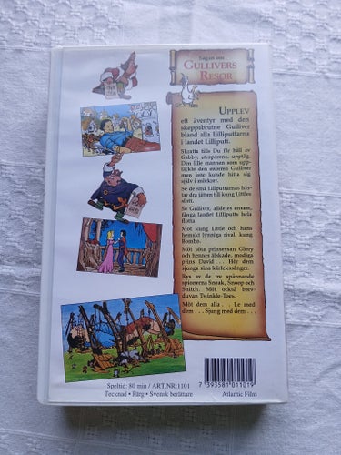 VHS - Sagan om Gullivers Resor
