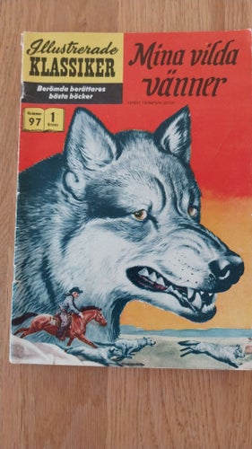Illustrerade Klassiker: Mina vilda vänner av Ernest Thompson Seton