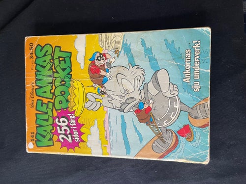Kalle Ankas Pocket 141, Walt Disney, seriepocket