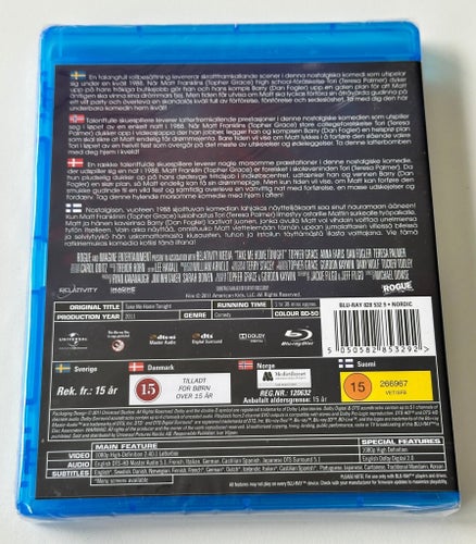 Take Me Home Tonight (Blu-ray) - helt ny och inplastad