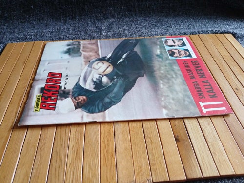 Tidningen Rekord 1958 Nr 40 TT Motorsport Serie Spirou Samlarbild Lambretta