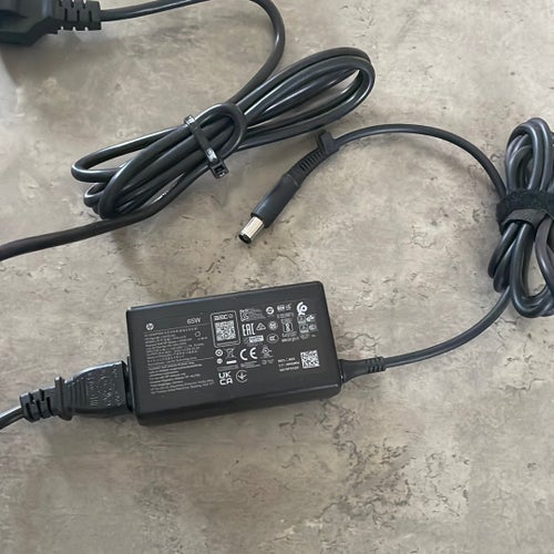 HP 65W smart nätadapter för bärbar dator, 7,4 mm-kontakt