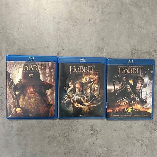 Hobbit 1.2.3 blu-ray