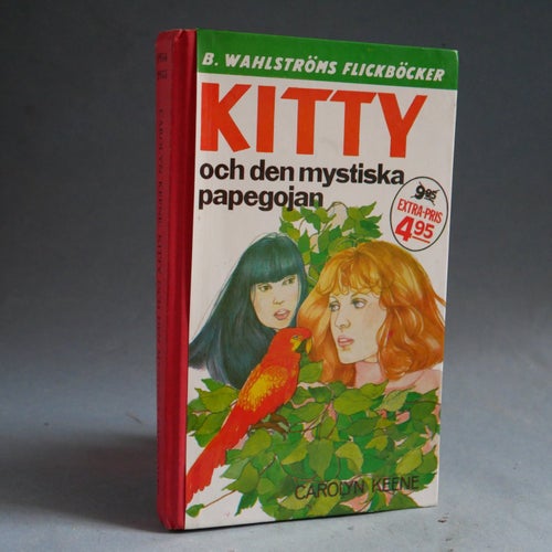 Kitty och den mystiska papegojan. Carolyn Keene, Wahlströms flickböcker 1954-55