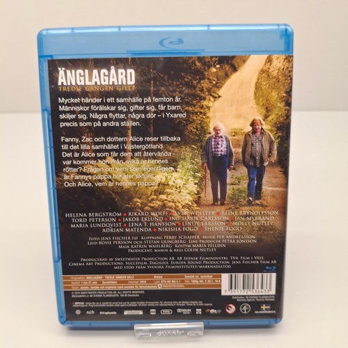 Änglagård tredje gången gillt - Blu-ray film, Svensk text, Fint skick