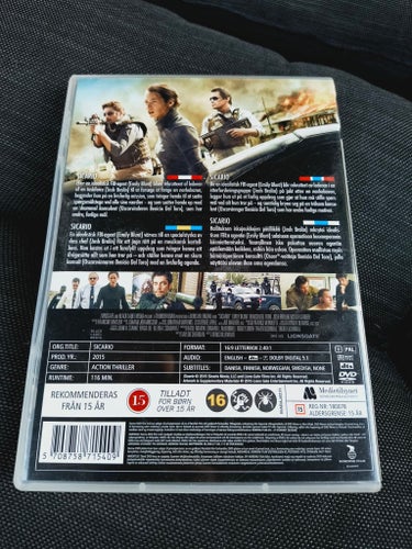 TOPPSKICK, Sicario (DVD)