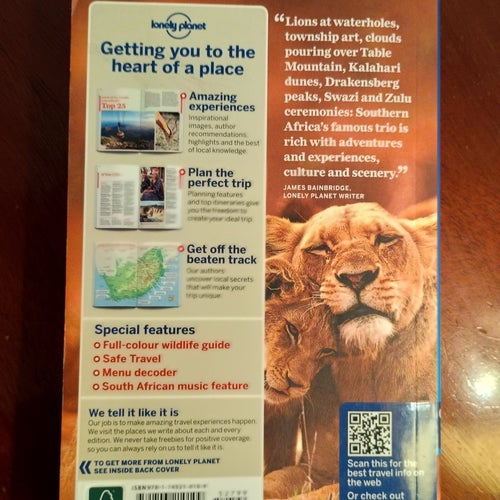 Lonely Planet South Africa, Lesotho & Swaziland, 2015