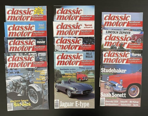 Classic Motor - Årgång 1992 - Komplett - Nyskick