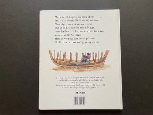 Mulle Meck bygger en båt, Jens Ahlbom