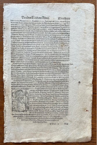 (1588) Münsters Cosmographia: Karl V:s expedition och världens giftigaste djur