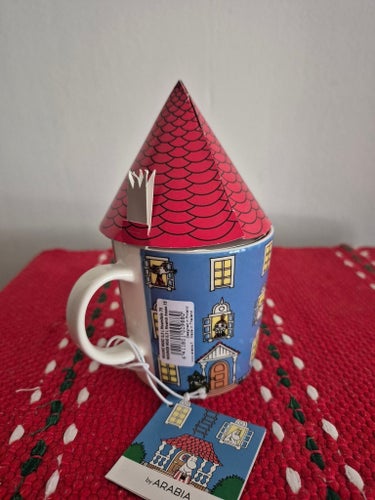 Muminmugg Moominhouse 0.3 L med tak