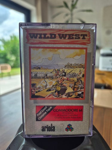 Wild West, Commodore c64, Western Adventure, 1985
