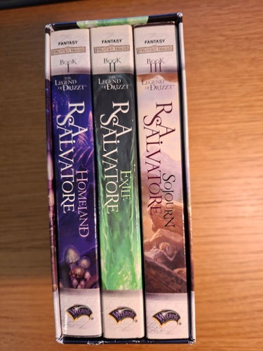 The Legend of Drizzt Set I: Homeland, Exile, Sojourn av R.A. Salvatore