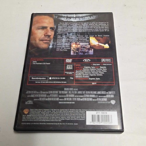 The postman, Kevin Costner DVD