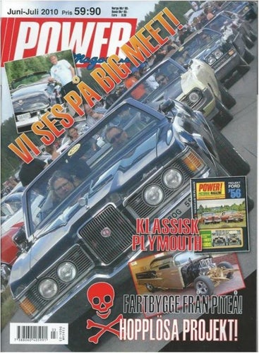 POWER MAGAZINE - JUNI/JULI 2010 - KLASSISK PLYMOUTH ....