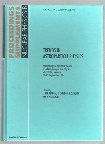 Trends in Astroparticle Physics