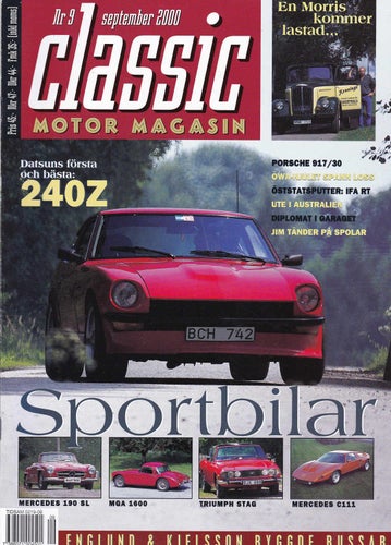 Classic 2000-9 Datsun 240 Z.MB 190 SL.MG.Stag.MB C 111.ÖWA