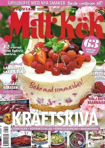 Mitt kök nr 4 2019 - Kräftskiva/Rödbetsgazpacho/Lammspett