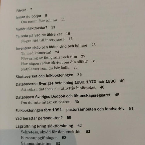 Börja släktforska Genvägar till din släkts historia, Very Good plus, BM