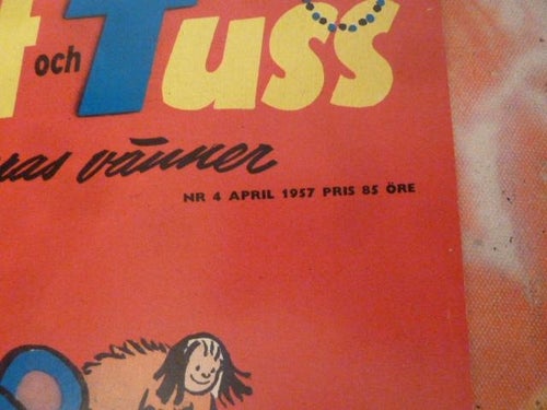 TUFF OCH TUSS, NR 4 - 1957, TIDNING