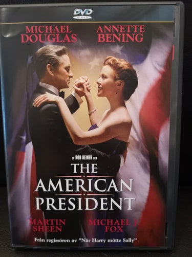 The American President (1995) Rob Reiner med Michael Douglas och Annette Bening.