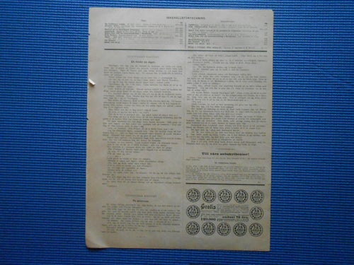 För Svenska Hem 1898 häfte 1