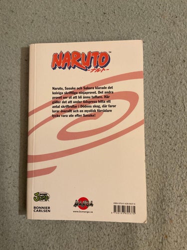 Naruto vol 6 - svenska manga anime shonen ninja