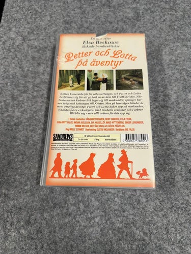 Elsa Beskow - Petter och Lotta på äventyr - VHS
