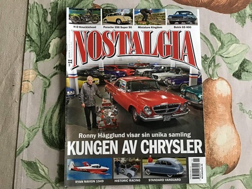 NOSTALGIA NR 11 2020 BUICK,MODELLJÄRNVÄG i KUNGSÖR,HD,PORSCHE 356,HUNDKOJA