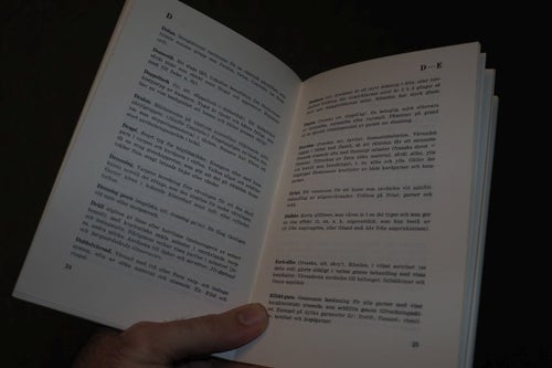 Textil Ordbok - Kortfattat varulexikon för textilbranschen Axel Bengtsson 1966