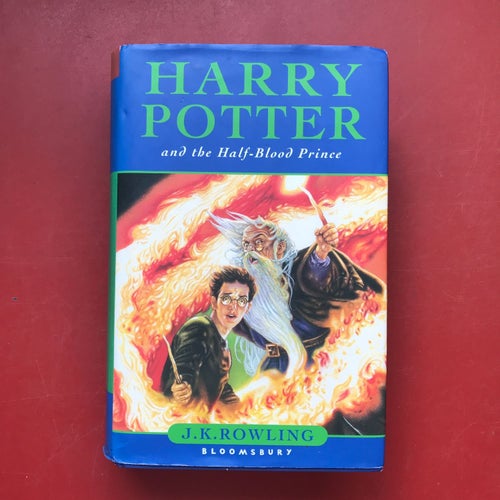 HARRY POTTER AND THE HALF-BLOOD PRINCE J.K. Rowling 2005 Förstaupplaga
