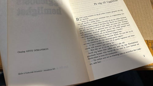 Uggleboets hemlighet av Sigge Stark, Bok, Very Good plus