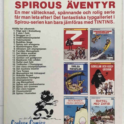 Spirou - 29. Spirou i Australien. NM