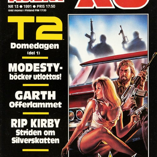 Agent X9 Serietidning 1991 nr 13 (Oläst arkivex)