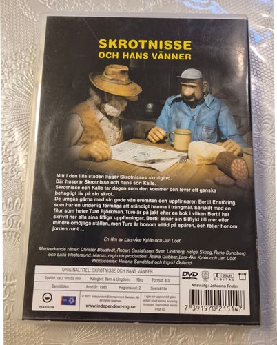 Skrotnisse och hans vänner - Hela serien (DVD)