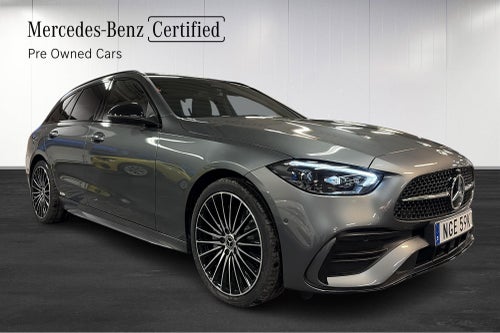 Mercedes-Benz C 300 T de 4MATIC Moms/AMG/Panorama/Burmester/Dragkrok