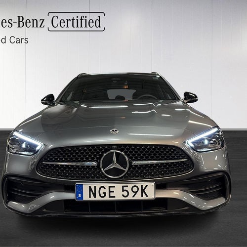 Mercedes-Benz C 300 T de 4MATIC Moms/AMG/Panorama/Burmester/Dragkrok