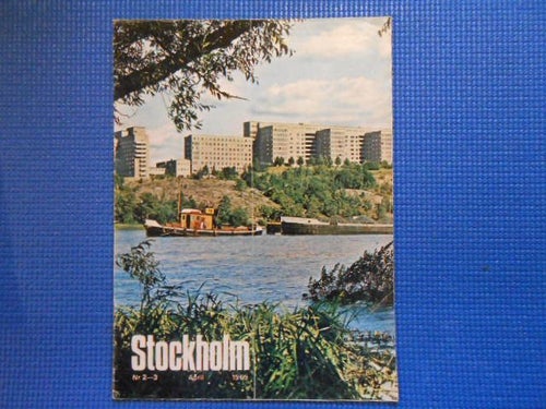 Stockholm nr 2-3  1969 Södersjukhuset Skarpnäck Enskededalens sjukhus ST:Erik
