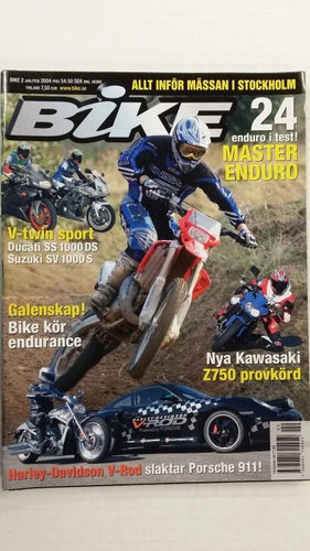 Bike 2 2004: Kawasaki Z750, Ducati ST3/ST4S + 749 S + 1000 SS, Suzuki SV 1000 S