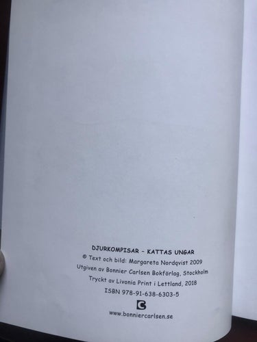 Extra lätt att läsa KATTAS UNGAR + BRAVO BELLA Margareta Nordqvist