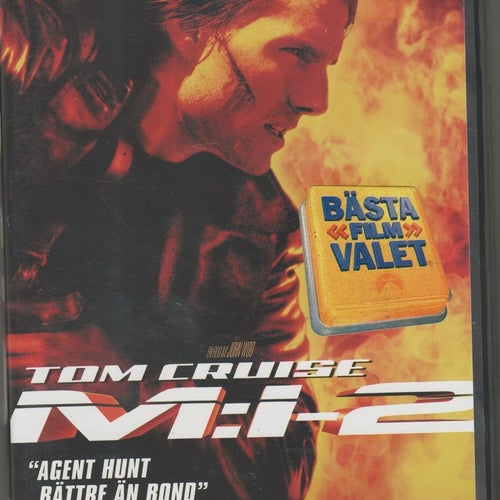 DVD - M:I - 2 - MED TOM CRUISE