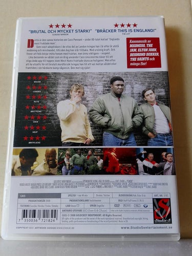 Cass, Huliganen, Dvd