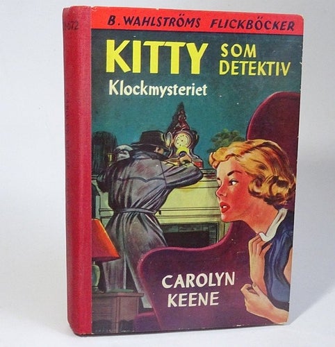 Kitty som detektiv, Carolyn Keene. 1952. 1a upplaga av första Kitty-boken